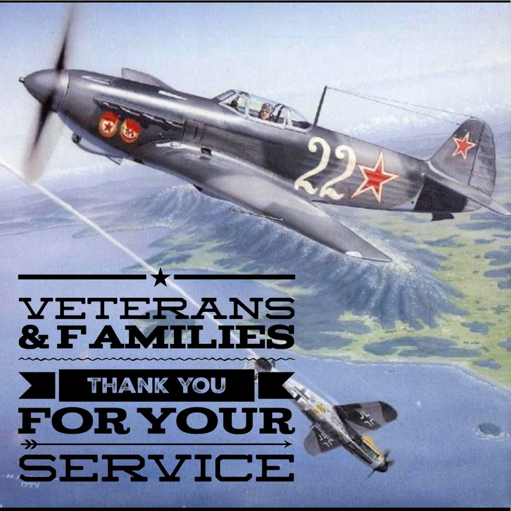 To Our Veterans- Thank You!!!!